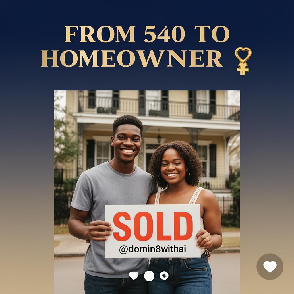 From 540 to Homeowner
